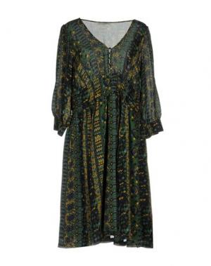 Короткое платье MARGIT BRANDT. Цвет: зеленый