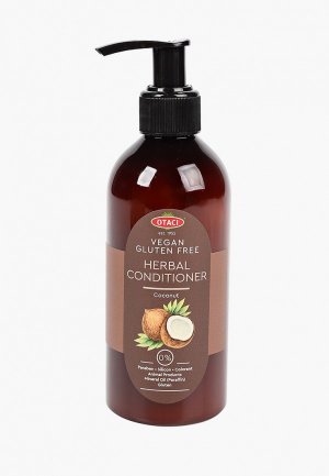 Кондиционер для волос Otaci увлажняющий, с органическим маслом кокоса, 250 мл. Цвет: коричневый