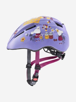 Шлем велосипедный детский Kid 2 CC

, Фиолетовый, размер 46-52 Uvex. Цвет: фиолетовый