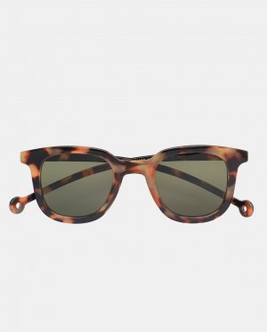 Квадратные солнцезащитные очки «гавана» из переработанных материалов , коричневый Parafina