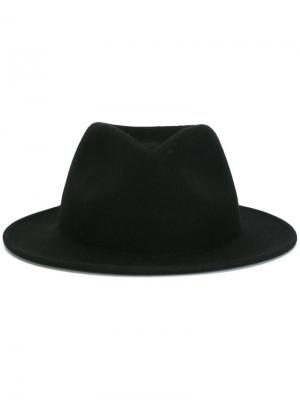 Фетровая шляпа Harmony Paris. Цвет: чёрный