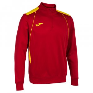 Толстовка Championship VII Half Zip, красный Joma