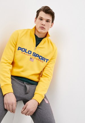 Олимпийка Polo Ralph Lauren. Цвет: желтый