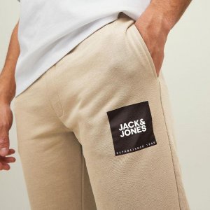Мужские спортивные брюки с логотипом на бедрах JACK & JONES