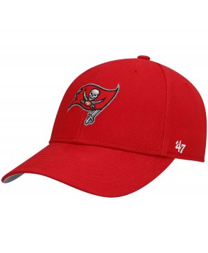 Красная регулируемая кепка Tampa Bay Buccaneers Basic Team MVP для мальчиков и девочек малышей '47 Brand '47