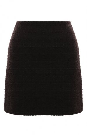 Шерстяная юбка OLOLOL. Цвет: чёрный