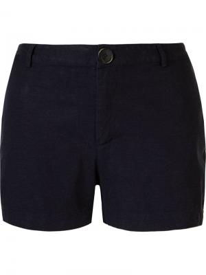 Side slit pockets shorts Uma. Цвет: синий