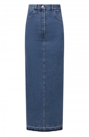 Джинсовая юбка Forte Dei Marmi Couture. Цвет: синий