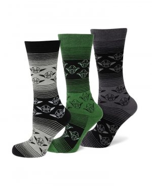 Подарочный набор мужских носков Yoda, 3 шт. , мультиколор Star Wars