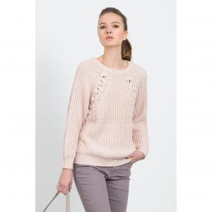 Пуловер, крупная вязка, LUCCA COMPANIA FANTASTICA. Цвет: серый