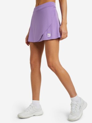 Юбка-шорты женская , Фиолетовый FILA. Цвет: фиолетовый