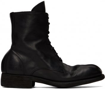 Черные ботинки 995 Guidi