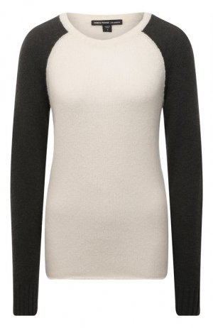 Кашемировый пуловер James Perse. Цвет: кремовый