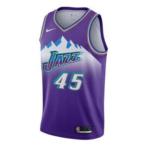 Майка NBA CLASSIC EDITION SWINGMAN JERSEY - UTAH JAZZ DONOVAN MITCHELL Purple, фиолетовый Nike