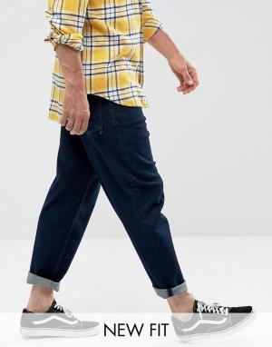 Расклешенные джинсы цвета индиго ASOS-Синий ASOS DESIGN