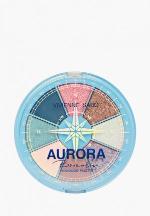 Палетка для глаз Vivienne Sabo Aurora Borealis, тон 01, 12 г. Цвет: разноцветный