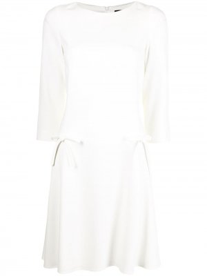Расклешенное платье Paule Ka. Цвет: белый