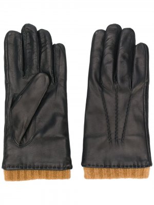 Перчатки с трикотажными манжетами Gala Gloves. Цвет: черный