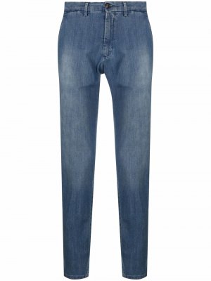 Прямые джинсы средней посадки Briglia 1949. Цвет: синий