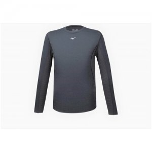Термобелье MIZUNO Mid Weight Crew_L. Цвет: черный