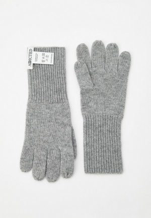 Перчатки Addicted. Цвет: серый