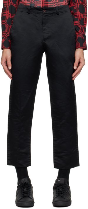 Черные брюки с четырьмя карманами Comme Des Garcons, цвет Black Garçons