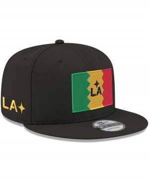 Мужская черная кепка из джерси LA Galaxy с крючком 9FIFTY Snapback New Era