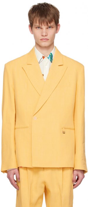 Желтый пиджак Le Raphia 'La Veste Madeiro' Jacquemus