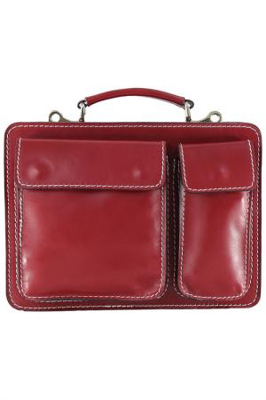 Briefcase Viola Castellani. Цвет: red