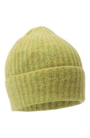 Шерстяная шапка Isabel Benenato. Цвет: зелёный