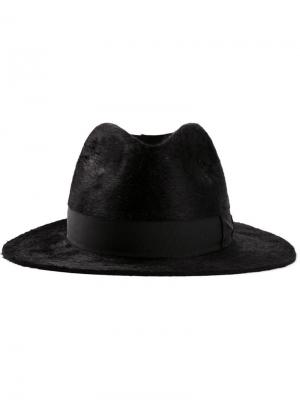 Шляпа Banff Filù Hats. Цвет: чёрный