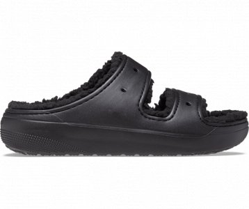 Классические уютные сандалии Cozzzy мужские, цвет Black / Crocs