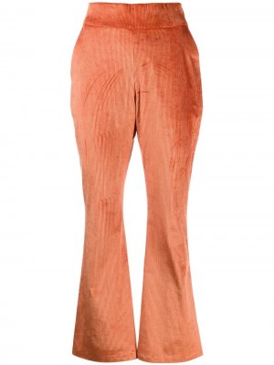Вельветовые расклешенные брюки Aalto
