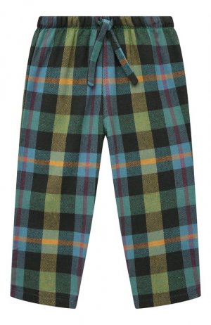 Пижамные брюки MC2 Saint Barth. Цвет: зелёный