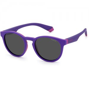 Солнцезащитные очки PLD 8048/S 848 M9, фиолетовый Polaroid. Цвет: фиолетовый
