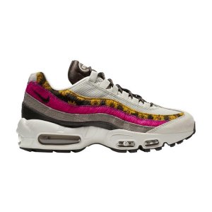 Air Max 95 Премиальные женские кроссовки с цветочным принтом животных, разноцветные светло-белые CZ8102-001 Nike