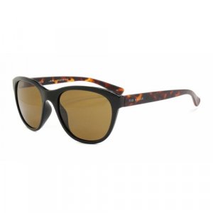 Солнцезащитные очки , коричневый, черный Ted Baker London. Цвет: коричневый/черный/коралловый