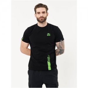 Футболка Bad Boy Neon T-shirt черный/зеленый XL. Цвет: зеленый/черный