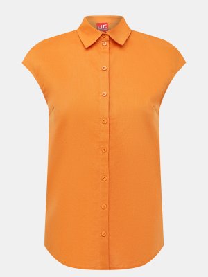 Блузки Just Clothes. Цвет: оранжевый