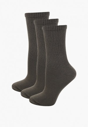 Носки 3 пары Dzen&Socks. Цвет: разноцветный