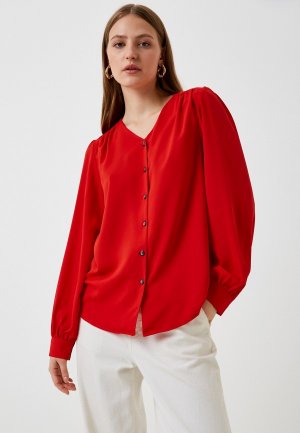 Блуза Eleganzza. Цвет: красный