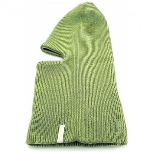 Балаклава шлем , демисезон/зима, шерсть, размер 56-58, зеленый Ferz. Цвет: зеленый