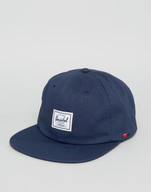 Темно-синяя кепка Albert Herschel Supply Co. Цвет: темно-синий