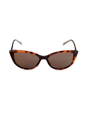 Солнцезащитные очки «кошачий глаз» Nadia 56MM , коричневый Jimmy Choo