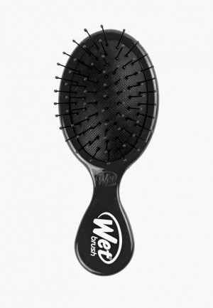 Расческа Wet Brush Щетка для спутанных волос mini размера. Цвет: черный