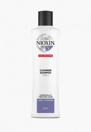 Шампунь Nioxin No.5 Cleanser Shampoo Step 1, 300 мл. Цвет: прозрачный