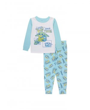 Мандалорский топ и пижама для новорожденных, комплект из 2 предметов , мультиколор Star Wars