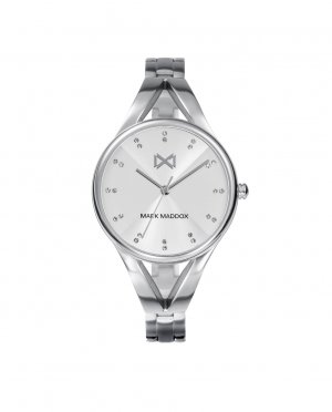 Женские часы Alfama с тремя стальными стрелками и браслетом , серебро Mark Maddox