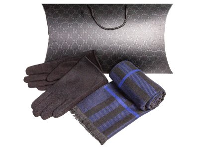 Комплект шарф перчатки John Trigger