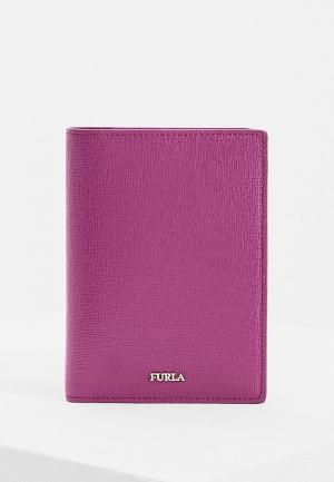 Обложка для паспорта Furla LINDA. Цвет: фиолетовый